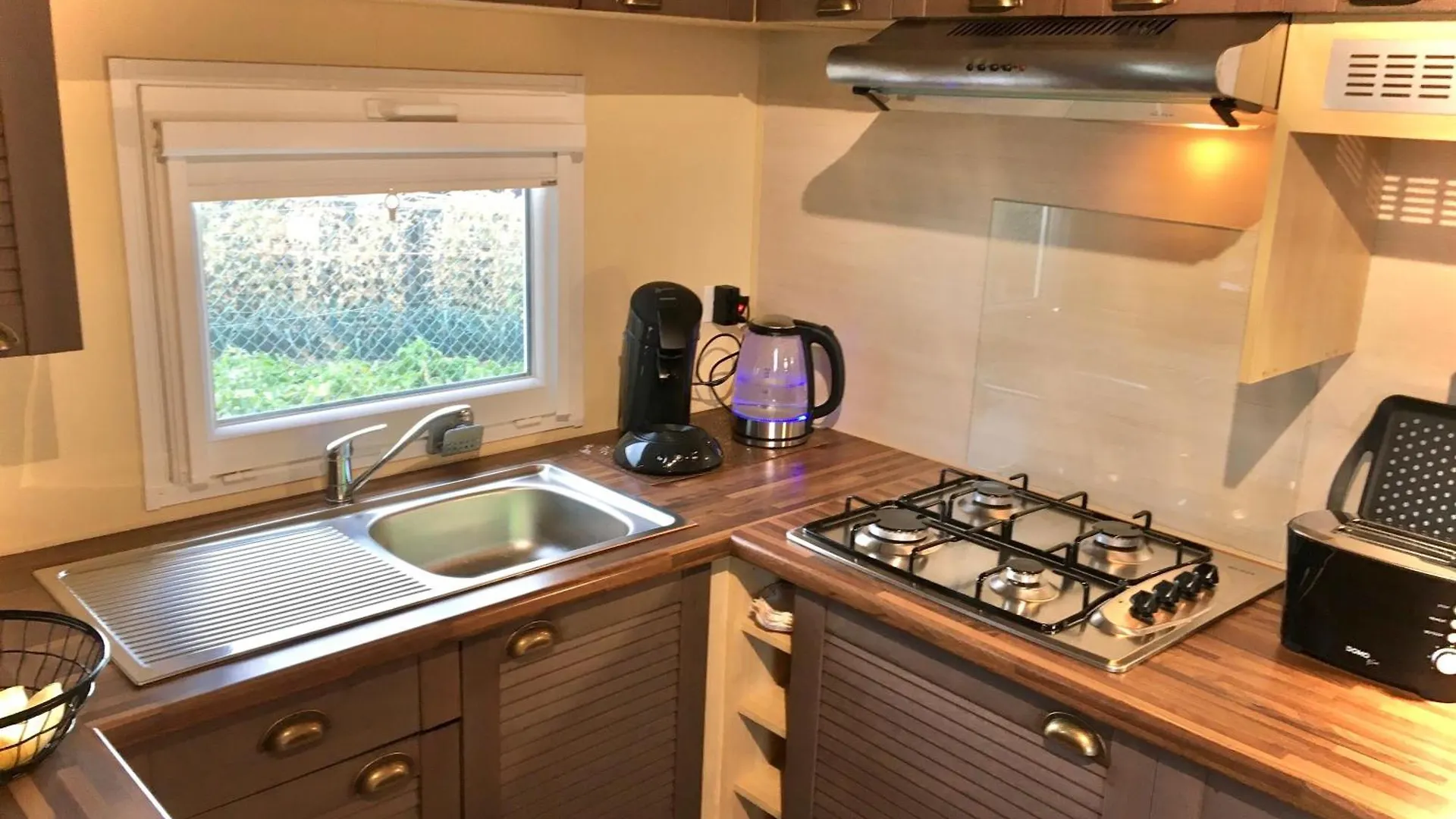 Nordsee Glamping Mobilheimchaletstacaravan بريدين بيت للعطل